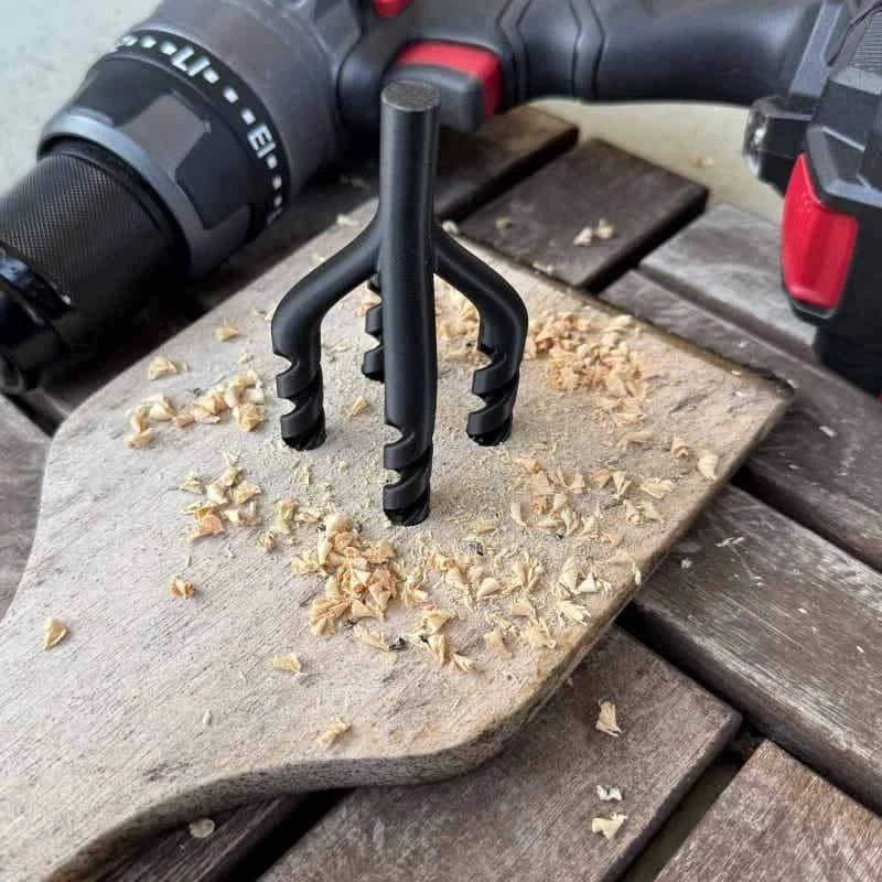 Woodworking Jokes - ดอกสว่านพลาสติกสี่ชิ้น อุปกรณ์ตลกขำขัน ของเล่นมุก ของประกอบฉากสำหรับงานตลก สำหรับสว่านไฟฟ้า เครื่องมือจำลองตกแต่ง