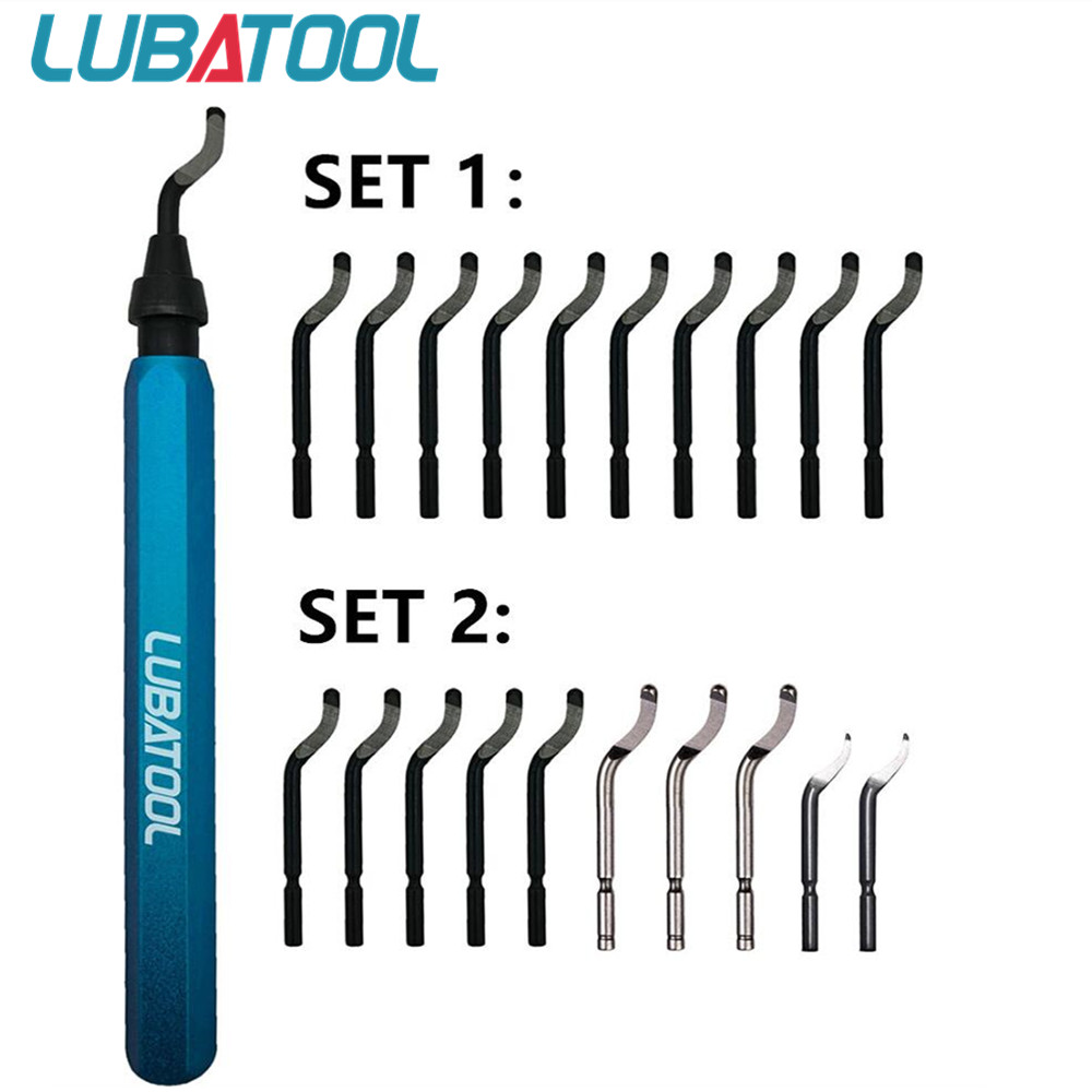 Woodworking Resin - LUBATOOL เครื่องมือขัด 11 ใบมีดเหล็ก HSS, 360