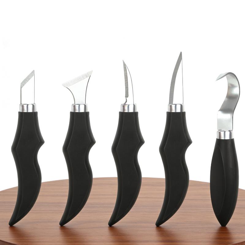 ชุดมีดแกะสลักไม้ 5 ชิ้น พร้อมด - Wood Chisel Set บทวิจารณ์และราคา