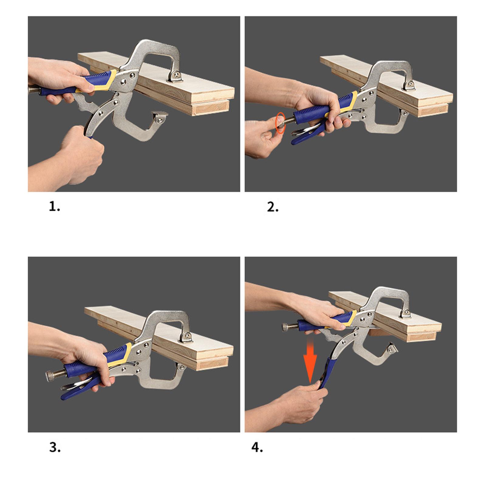 คีมจับยึดแบบปรับได้ พร้อมระบบล - Woodworking Workshop บทวิจารณ์และราคา