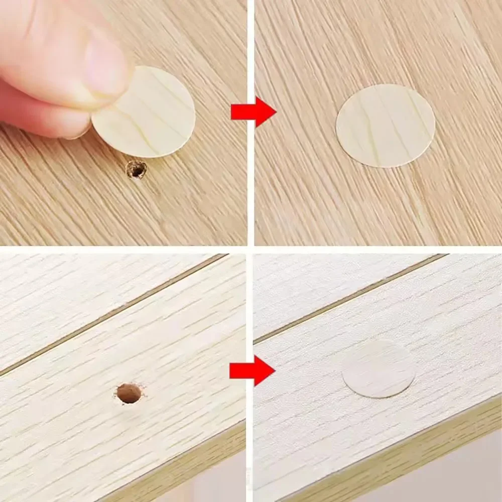 ชุด 54 ชิ้น สติกเกอร์ฝาครอบรูส - Woodworking Glue บทวิจารณ์และราคา